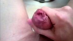 Shaved Cock Pov Handjob Until Cum