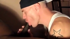 Bbc Sucker Takes The Load In His Mouth And Swallows Cim