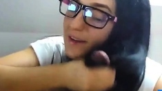Long Hair , Hair , Hairjob , Cum In Hair