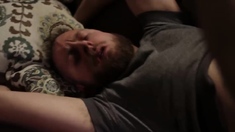 Busty shemale Eva Paradis deepthroats and barebacks stepson