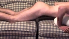 sex toy couch humping