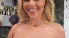 Pawg Blonde Shaking And Getting Fucked