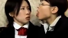 Japanese Extreme French Kiss