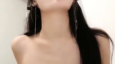 Close up POV of teen sucking cock