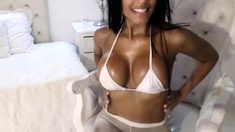 Black and ebony girlfriends get 2 white dicks