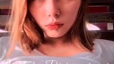 Babe With Big Boobs Masturbates