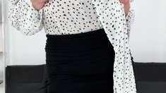 Gorgeous Mature Blonde Solo Masturbation