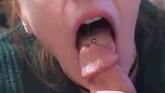 MILF POV Big Cock Blowjob
