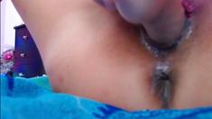 Beautiful Sonya having a horny solo toy masturbation