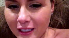 Amateur Teen With Huge Dildo Masturbating On Webcam