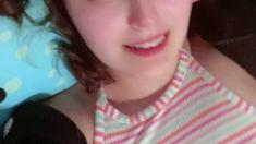 Pretty redhead webcam masturbation show