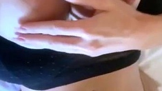 Big boobs milf masturbates with her dildo