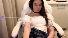 Amateur Teen georgeus brunette 2
