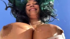 Epic big tits Emily Cheree nudes
