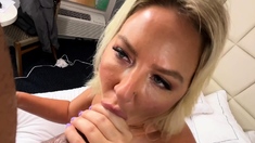 Big ass and titty babe Jenna Starr took my nut like a