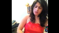 Quiet Sexy Amateur Fingers Herself to Orgasm on Webcam