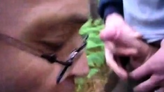 Sucking Black Cock Outdoors