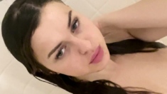 Small Tit Latina Brunette Fucks A Big Cock
