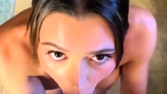 Jakara Mitchell Loves Blowing a Cock