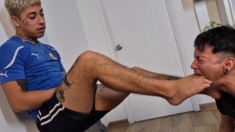 Latin Feet Fantasies - Nate Punishes His Stepbro After