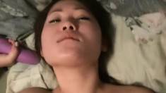 Extreme amateur pov blowjob on asian chick