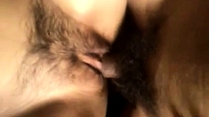 Hairy couple fucking