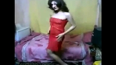 Egyptian crossdresser Ingy dance 06