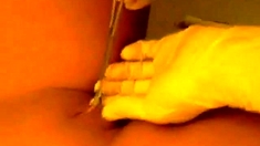 Andrea Becomes Clit Piercing