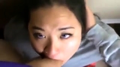 Pregnant amateur asian porn giving POV blowjob