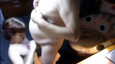 Elderly Couple On Webcam