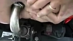 Fetish Slut Toys Her Ass And Pussy With Buttplug And Toys